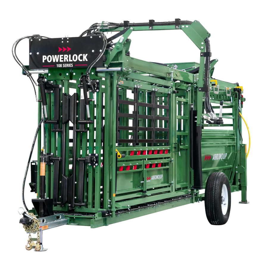 Powerlock 108 Series Portable Hydraulic Chute For Cattle & Alley