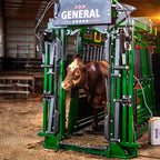 The General Feedlot Hydraulic Cattle Chute