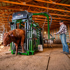 The Major Feedlot Hydraulic Squeeze Chute