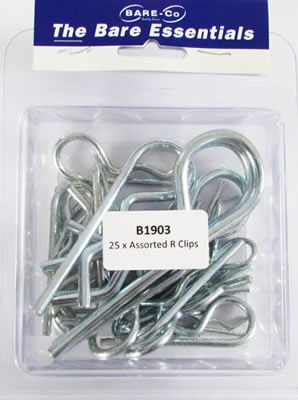 Bare-Co B1903- Assorted R Clips