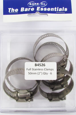Bare-Co B4526- Full Stainless Clamps 50 Mm