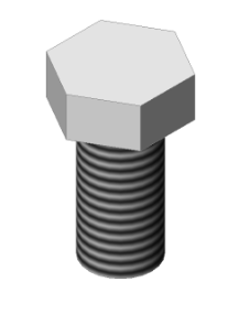 Vermeer 510302006- Screw .38 -16 x .75 Grade 5