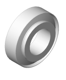 Vermeer 502890019- Roller Bearing, 52 OD x 25 ID x 16 LG