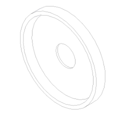Vermeer 510515244- Bearing Cap - 3.0" " O