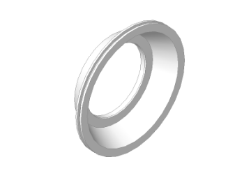 Vermeer 510511750- Idler Roller Bearing Cover 2 7/16