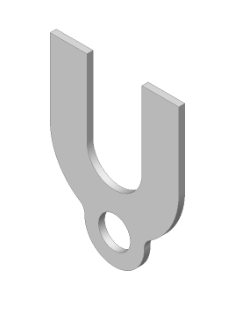 Vermeer 510509300- Shim Twine Tie Mount