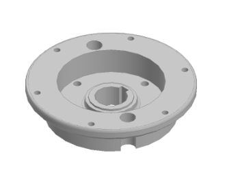 Vermeer 510544389- CB Drive Unit Hub Casting