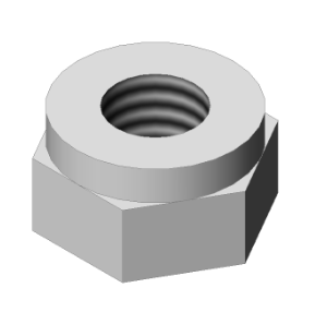 Vermeer 506043010- Hex Nut M10