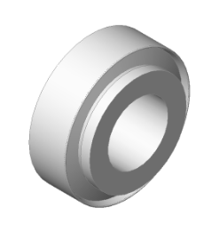 Vermeer 502890016- Roller Bearing, 52 OD x 25 ID x 19 LG