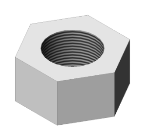 Vermeer 510555106- Hex Nut M30-1.5