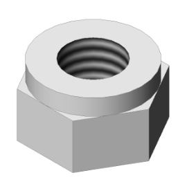 Vermeer 506043012- Hex Nut M12-1.75