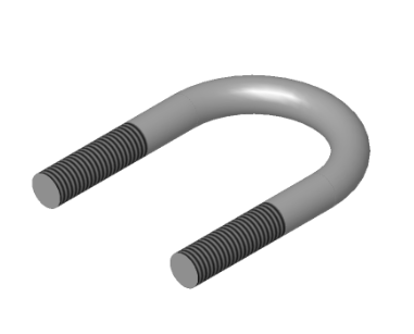 Vermeer 559001- U Bolt 5-16" -18 (1-1