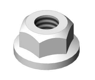 Vermeer 1809007- Nut