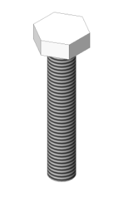 Vermeer 4593013- Hex Head Bolt 1-4" -20