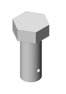 Vermeer 510503492- Toolbar Pivot Bolt