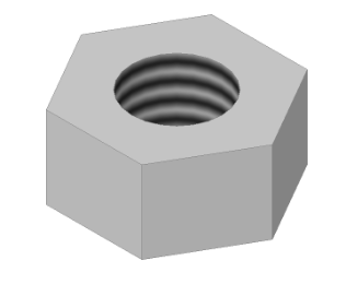 Vermeer 61656001- Hex Nut M10-1.5