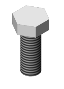Vermeer 506033025- Screw M10 - 1.50 X 25