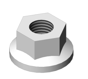 Vermeer 1809001- Lock Nut .5
