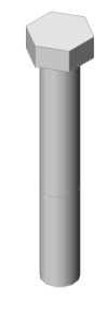Vermeer 510302024- Screw .38 16 x 2.50 Grade 5