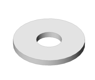 Vermeer 507086006- Flat Washer M6, Large Rim