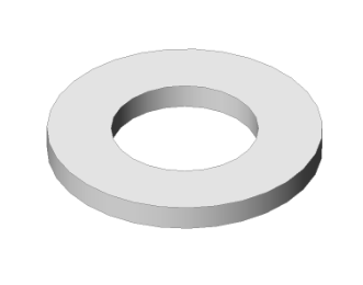 Vermeer 93403001- Grade 8 Washer .88-.94 X 1.75-.16