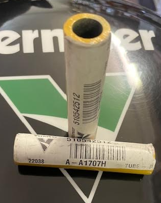 Vermeer 510542512- Ramp Crush Tube