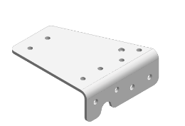 Vermeer 510555762- Bracket End Drive Fron
