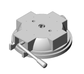 Vermeer 510508081- Suction Cup Lever Actuated 4.5"