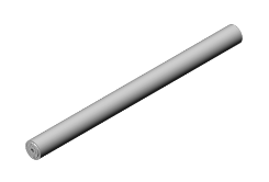 Vermeer 510511666- Roller 3-1-2" X 4'