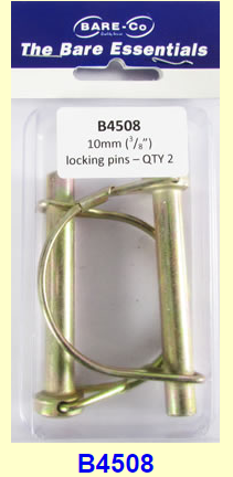 Bare-Co B4508- 10MM (3/8") Locking Pins