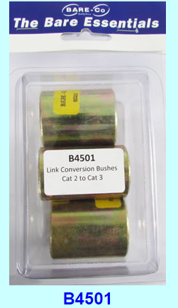 Bare-Co B4501- Link Conversion Bushings CAT 2 - 3