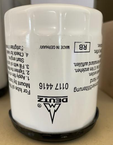 TYM 1174416- Oil Filter for T754 with Deutz Engine