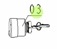 TYM TTC5030000C3- Key Switch Assembly