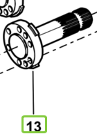 Deutz-Fahr 0.013.0258.0- PTO Shaft 21 Spline