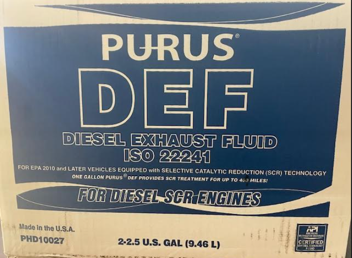 PHD10027- DEF Purus Diesel Exhaust Fluid (2.5 gal)