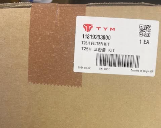 TYM 11819203000- Filter Kit (t25h)
