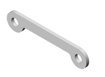 Vermeer 510551143- Gear Box Spacer Plate