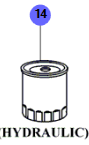 TYM 19025172120- Hyd Filter T903-T1003