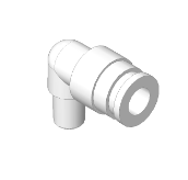 Vermeer 510523614- Quick Linc 90 Degree 1/4-28 Fitting