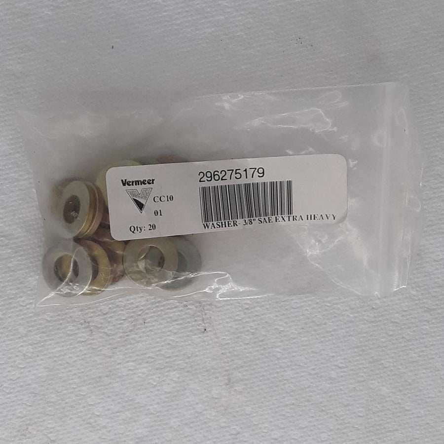 Vermeer 296275179- Washer 3-8" Sae Extra