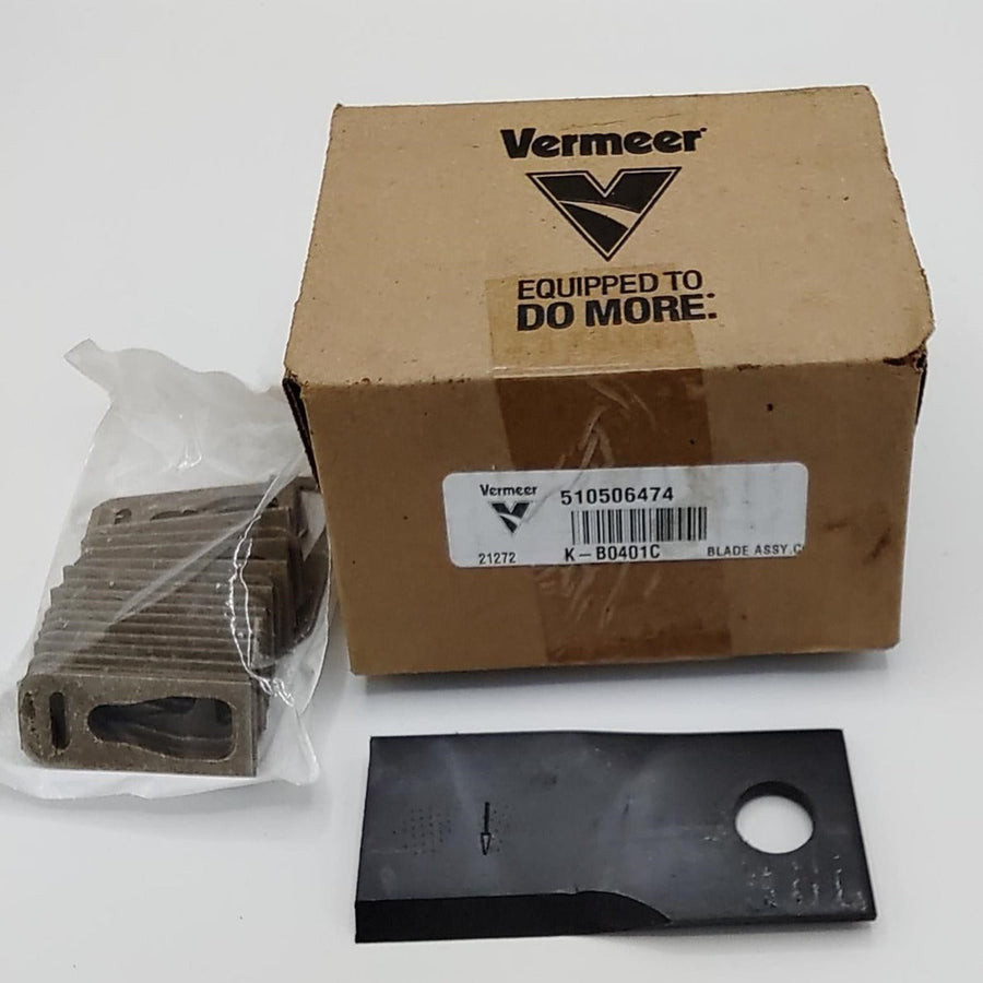 Vermeer 510506474- Blade Assembly CCW 20 Pk - Clips Included