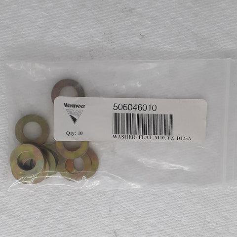 Vermeer 506046010- Flat Washer M10