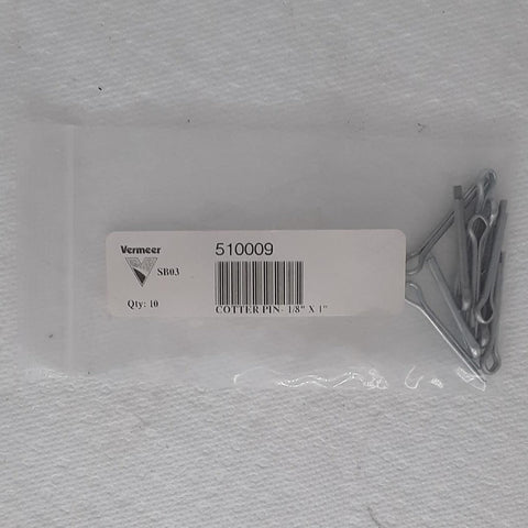 Vermeer 510009- Cotter Pin 1-8" X 1"