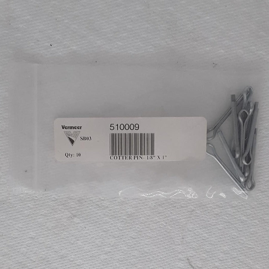 Vermeer 510009- Cotter Pin 1-8" X 1"