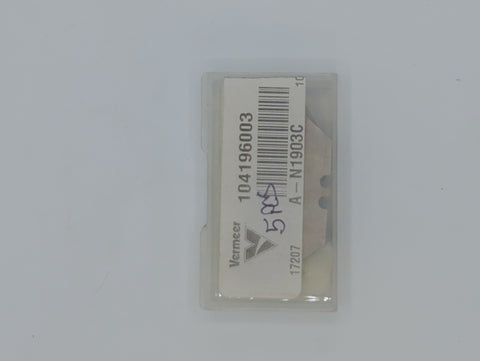 Vermeer 104196003- Blade Stainless HD Utility (sold in a 10 pack)