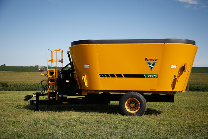 VT970 Premium Twin-screw Vertical Mixer
