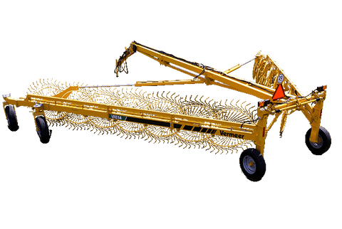 VRB14 High-Capacity Bifold Wheel Rake