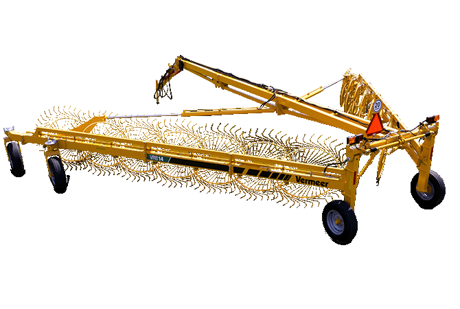 VRB14 High-Capacity Bifold Wheel Rake