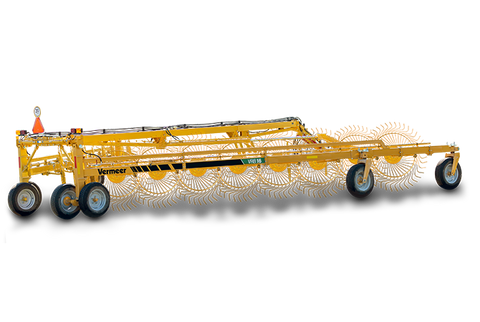 VRB16 High-Capacity Bifold Wheel Rake