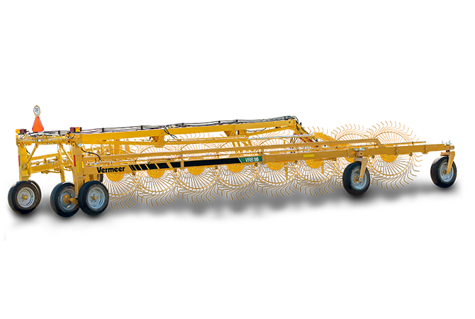 VRB16 High-Capacity Bifold Wheel Rake